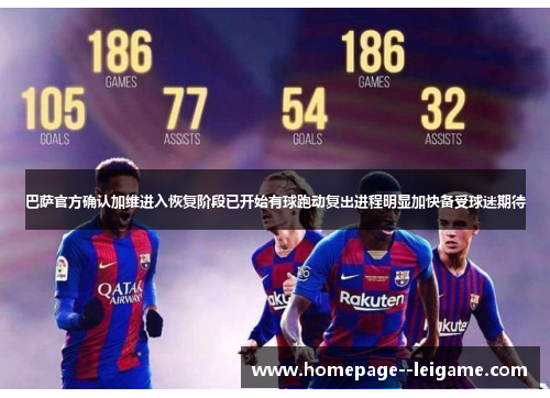巴萨官方确认加维进入恢复阶段已开始有球跑动复出进程明显加快备受球迷期待